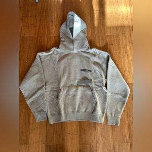 Essentials Dark Oatmeal Hoodie